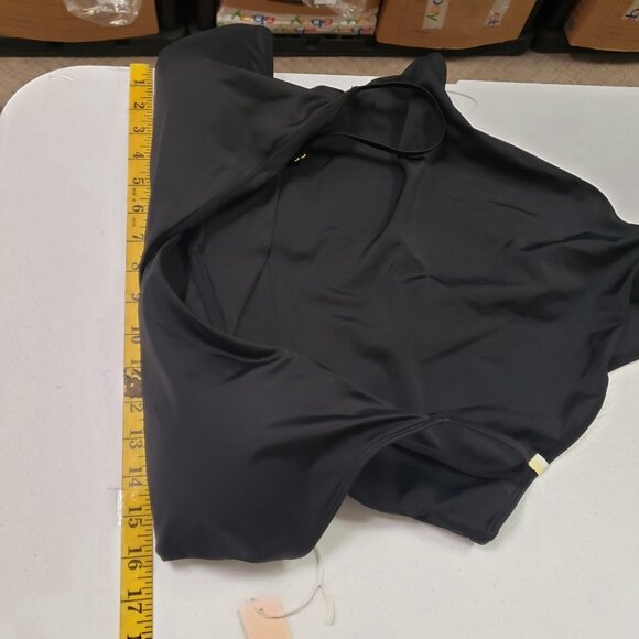 Summersalt Womens One Piece Swimsuit Size 14 Black Beach Tropical Island NWT - Picture 6 of 9